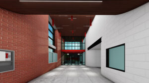 Bronx High School for the Visual Arts Rendering_Interior