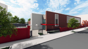 Bronx High School for the Visual Arts Rendering_Ext NorthEast